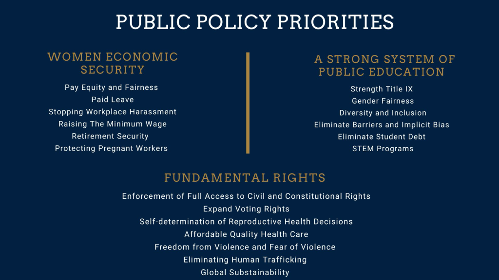 Public Policy Priorities