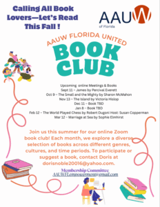 Book Club Online AAUW
