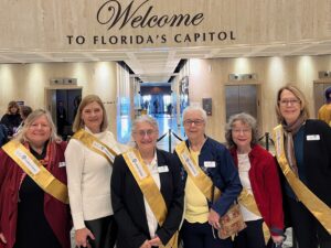 AAUW members at the Florida Capitol
